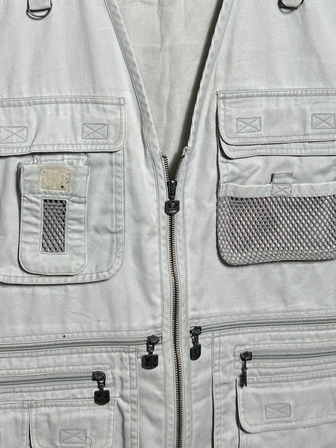Light grey utility vest