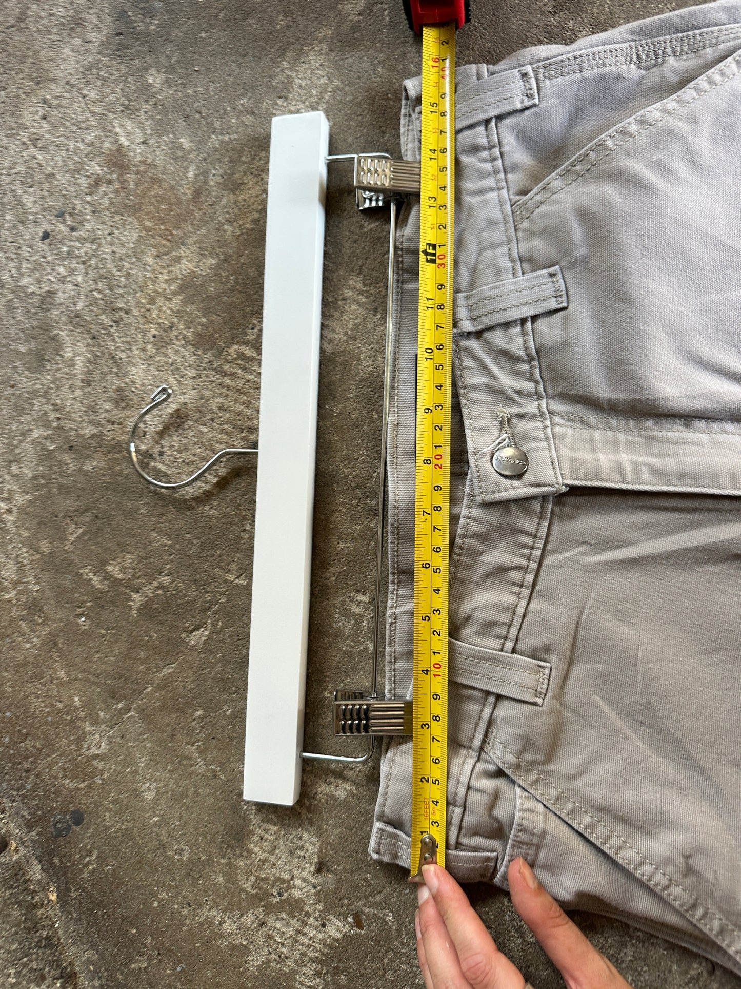 Light grey Carhartt shorts